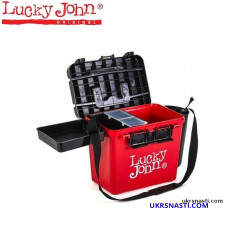 Ящик зимовий пластиковий високий Lucky John LJ2050 размер 38х26х31,5см